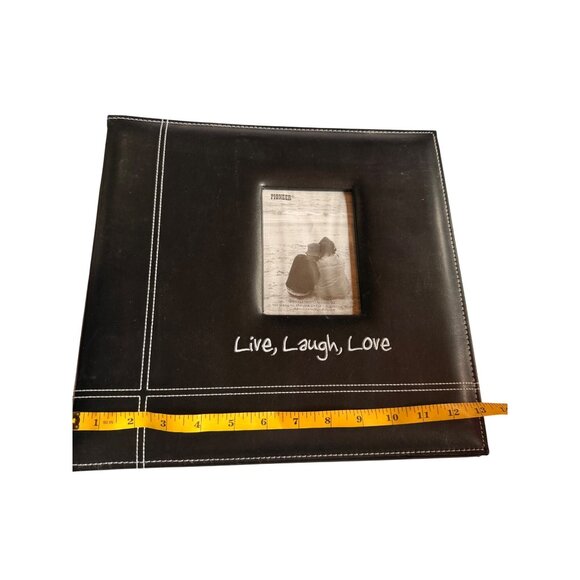 Live Laugh Love Pioneer Leatherette Photo Album 8.5" x 11" With 20 Top Loading P - Picture 8 of 10